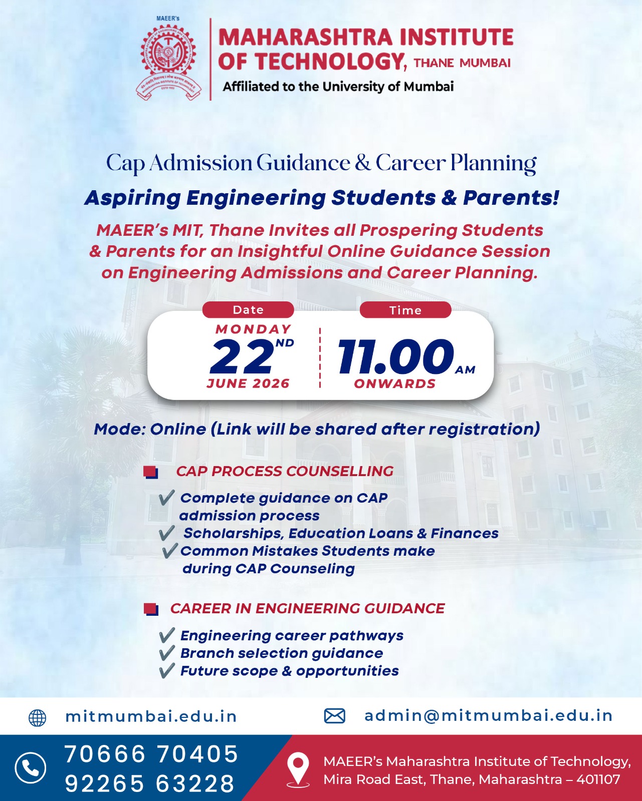 Admission Open